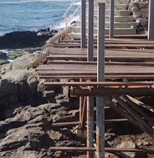 Жители на Созопол: Строят незаконно ресторант върху скали в курорта