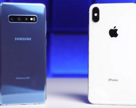 Samsung S10 vs iPhone Xs Max – кой е по-здрав? ВИДЕО