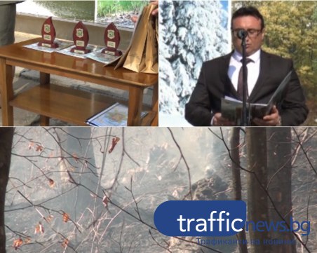 14 пожара са бушували на 650 дка край Пловдив за година