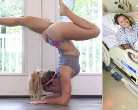 Жена си докара инсулт с… йога