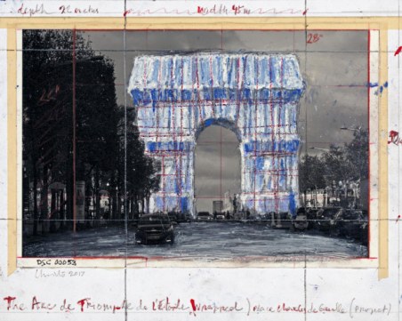 Кристо ще опакова Триумфалната арка