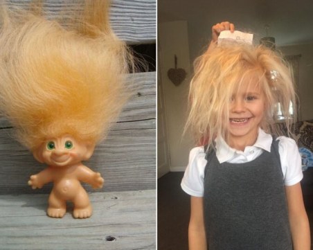 Момиченце със синдром на непослушната коса покори интернет СНИМКИ