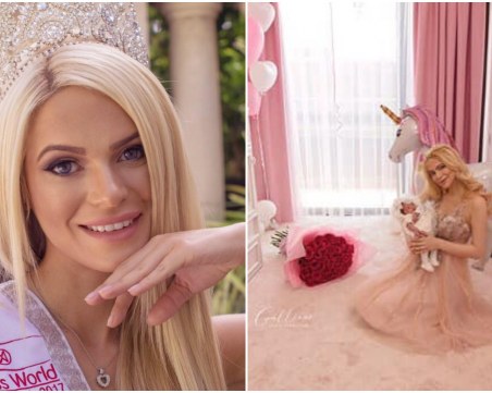 Вероника Стефанова показа малката Анжела