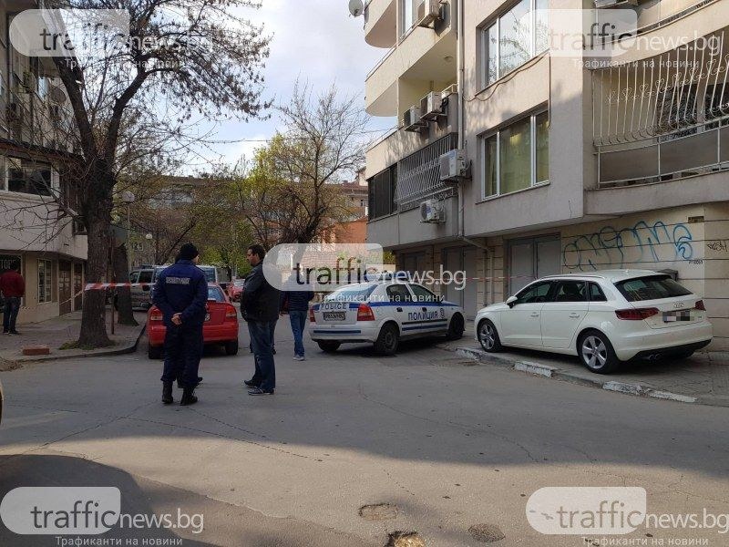 Откриха прострелян в главата мъж в Пловдив, полицията отцепи квартала