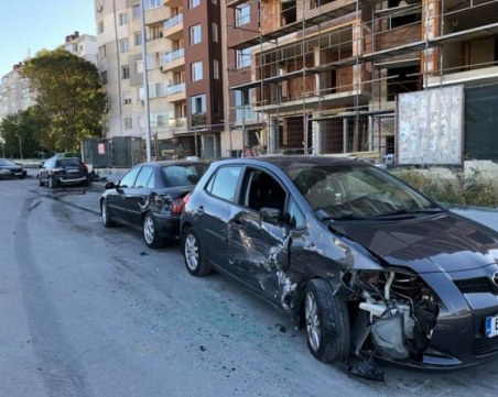 18-годишен помля четири паркирани коли във Видин