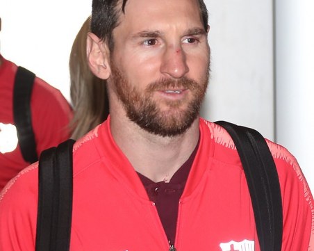 Почивка за Меси, стана ясно каква е травмата му в носа