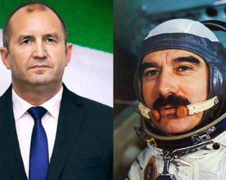 Румен Радев се среща с първия български космонавт Георги Иванов