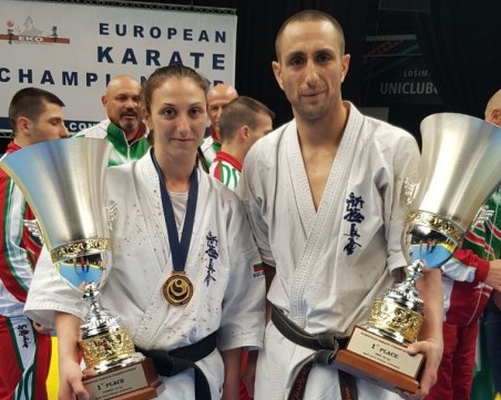 Двама пловдивчани европейски шампиони по карате