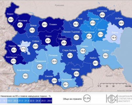 Всеки пети българин – столичанин, 164 населени места – без жители!