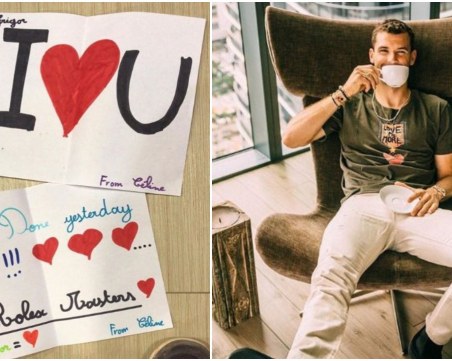 Фенка даде мил подарък на Григор Димитров, той лично й благодари