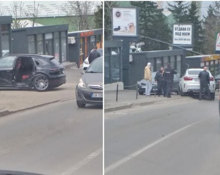 Катастрофа на основен булевард в столичния квартал 