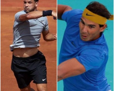 Григор Димитров загуби от Рафаел Надал на осминафинал в Монте Карло