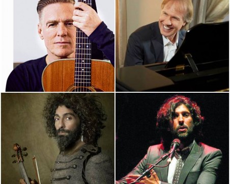 Пловдив посреща  Браян Адамс, Ара Маликян или Клайдерман на Античния