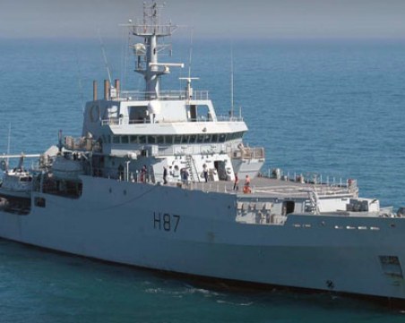 Британски разузнавателен кораб навлезе в Черно море
