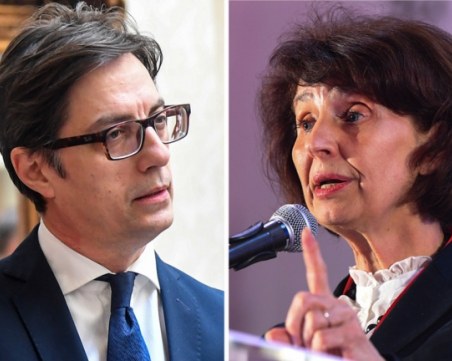 Вот по македонски! Първи кръг на косъм: 4582 гласа делят Пендаровски и Силяновска