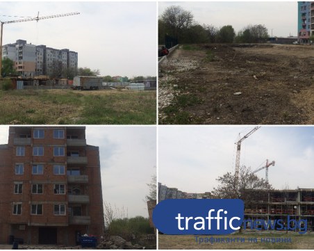 Строителни кранове окупираха булевард в Пловдив! Кооперациите в района никнат като гъби