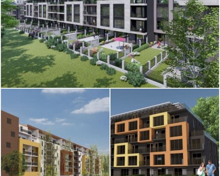 Расте интересът към жилищата в най-зеления район на Пловдив – три комплекса приковават погледите