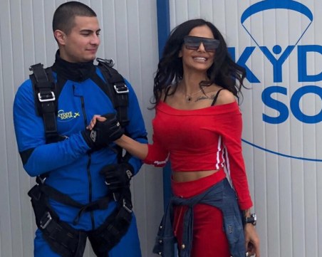 Татяна и синът й в екстремно преживяване