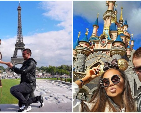 Бохем от Пазарджик на колене пред своята любима! Извади пръстен в романтичен Париж