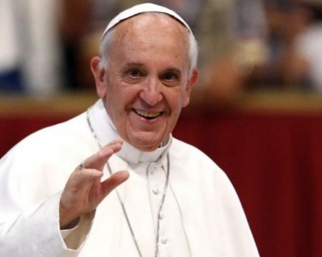 Франциск тихо се помоли пред олтара на Кирил и Методий в 