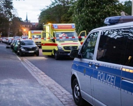 Кървав екшън в Дрезден. Баща уби двете си деца и рани жена си