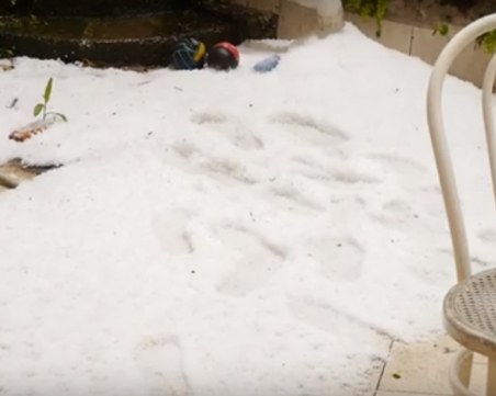 Сняг, градушки и силни бури връхлетяха Италия