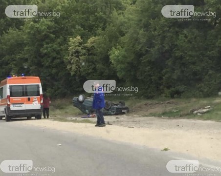 Тежка катастрофа край Пазарджик, има загинал