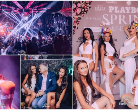 Зайчета на Плейбой събраха погледите в топ заведение в Пловдив