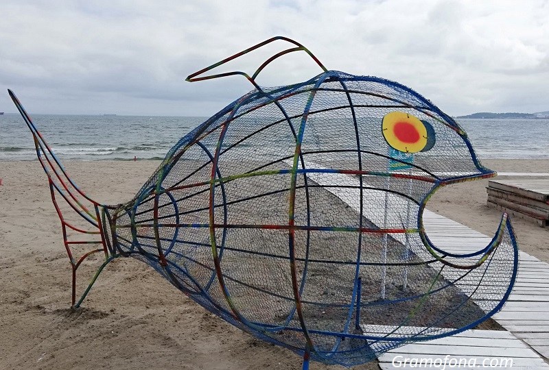 Рибокът Пластик от Крайморие се храни с пластмата от плажа