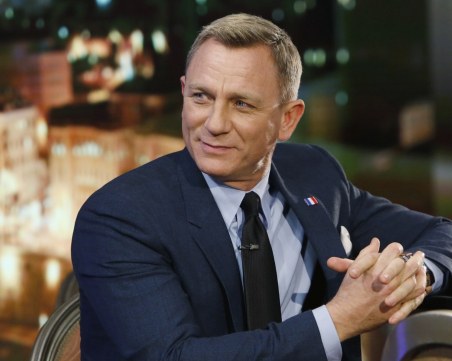 Даниел Крейг е претърпял индицент по време на снимки