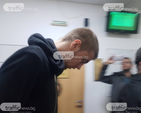 Дилърът от Душото застана пред съда с наведена глава, не иска да го снимат
