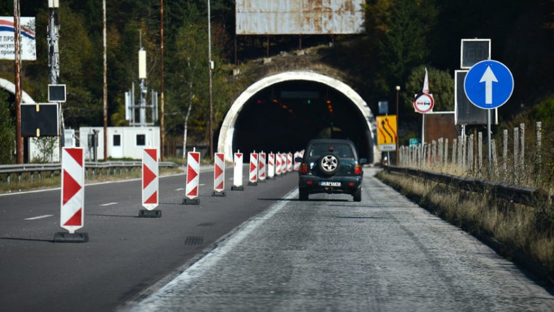 При ПТП-та – подвижни бариери в тунел 