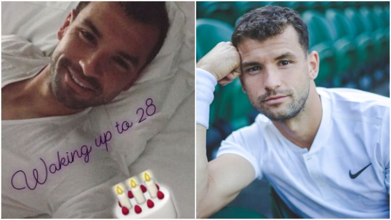 Григор Димитров се събуди на 28 с усмивка