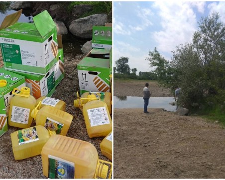 След сигнал на TrafficNews: Откриха фермера, изхвърлил опасни отпадъци в коритото на Стряма