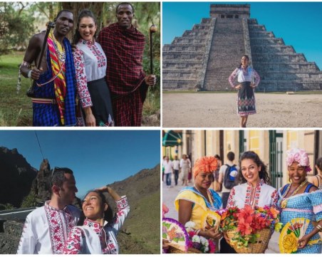 Двама влюбени българи обикалят света, носейки родината със себе си