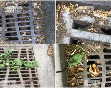 Опасност от наводнение заради запушени шахти в Пловдив