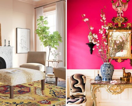 Розов цвят в дизайна на дома? Защо не… и не става въпрос за детска стая
