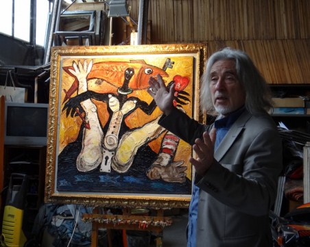 Ставри Калинов показва светещи картини в Пловдив