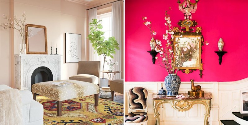 Розов цвят в дизайна на дома? Защо не… и не става въпрос за детска стая