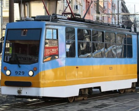 Трамвай се запали на 