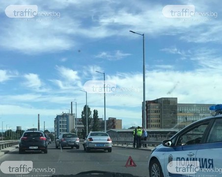 Две коли се нанизаха на един от изходите на Пловдив