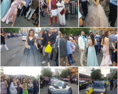 Принцеси и истински джентълмени пред Новотела! Хуманитарната и Строителния ликуват!