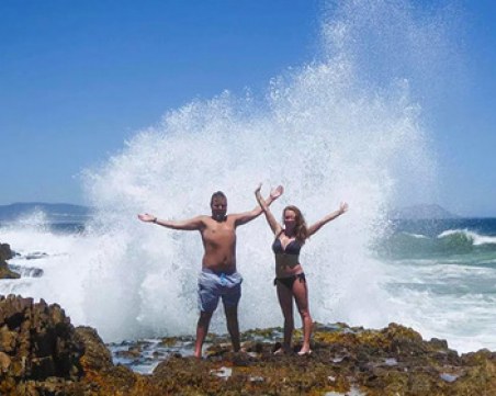 Младоженци заснеха щастието си секунда преди трагедията