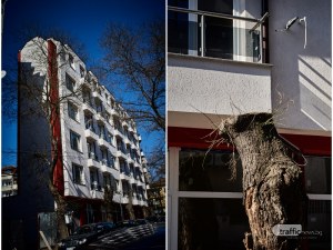 Алиса ли живее тук? Чудат блок се извиси в центъра на Пловдив