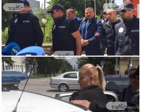 Кметът на Божурище с белезници и в патрулката: Нямам притеснения!