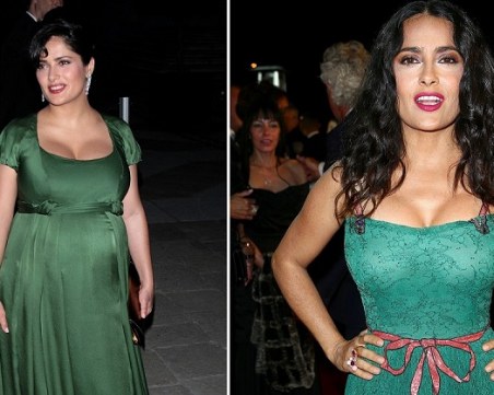 Салма Хайек поддържа форма с бульонната диета! Режимът бута 7 килограма за 3 седмици