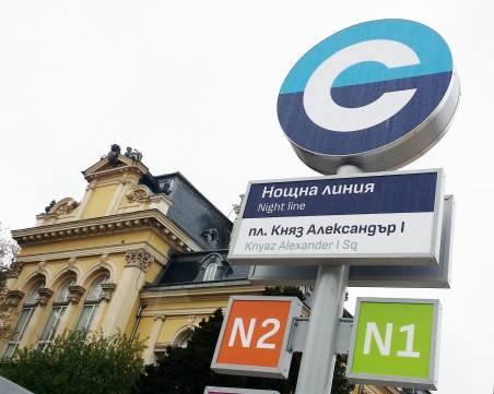144 800 пътници са използвали нощния градски транспорт в София за 1 г.
