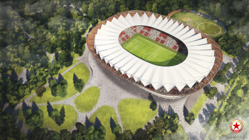 Представиха още един проект за стадиона на ЦСКА