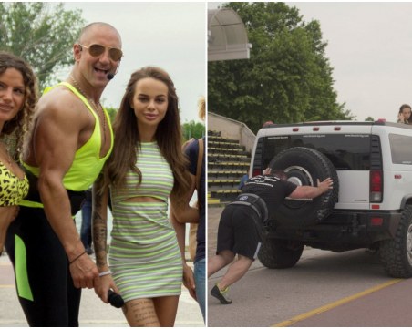 Киро Скалата дойде в Пловдив с 15-метров Хамър, за да открие турнето на шоуто 