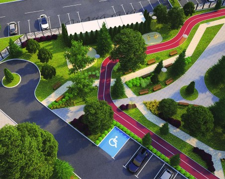 Обществени перални и велоалеи в кампуса на Студентски град